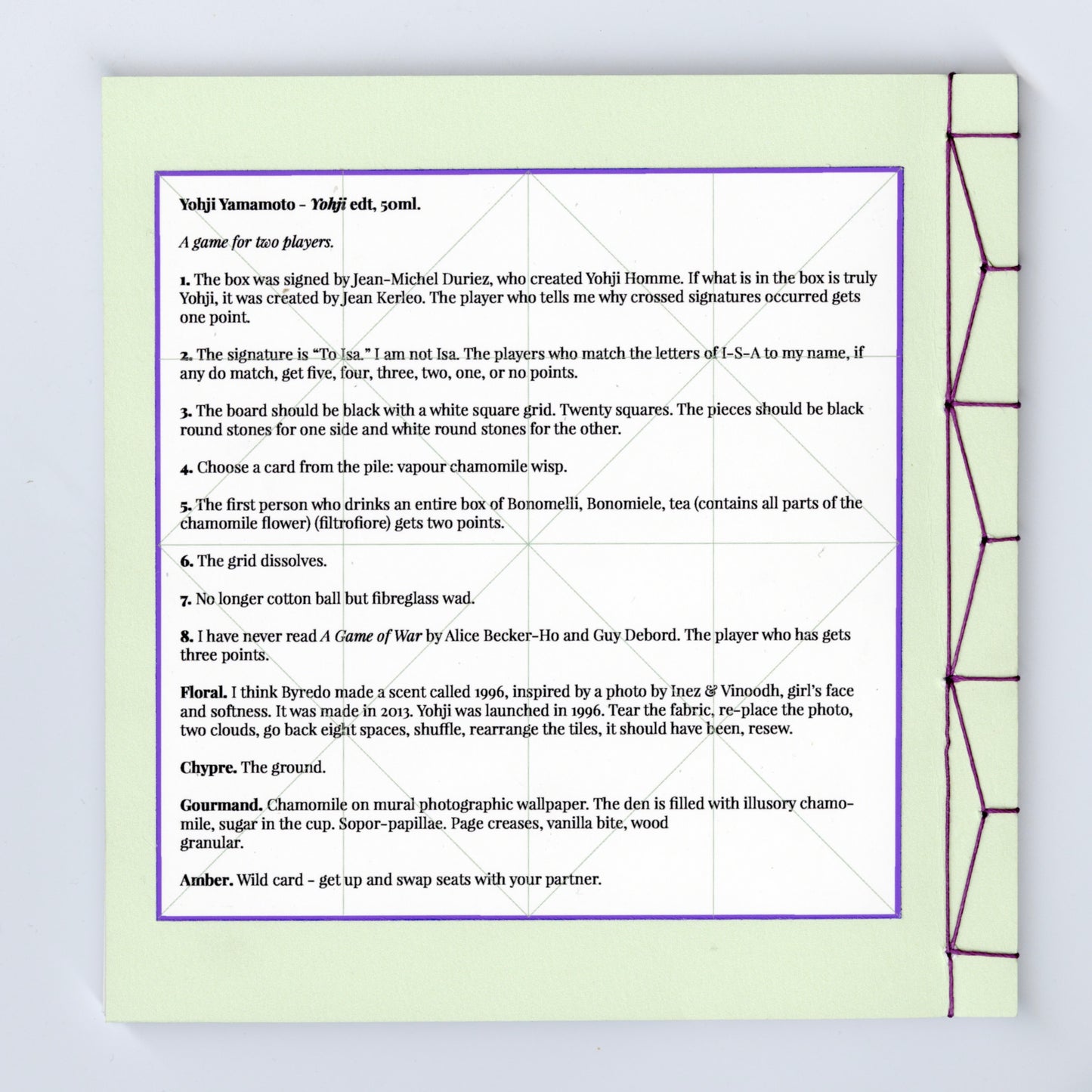 Messages From a Dark Room: A Scent Journal by Kashina (limited edition)